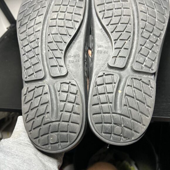 OOFOS OOriginal Mens Size 11 US Black Thong Sandals - Picture 11 of 12